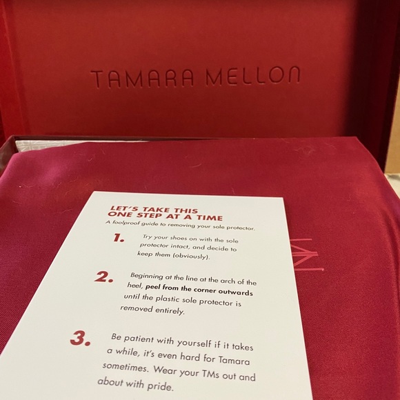 Tamara Mellon Belle shoes size 35.5 NEVER WORN - Picture 6 of 8